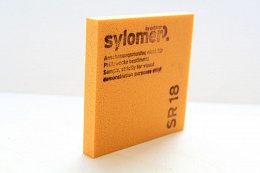 Sylomer SR 18, оранжевый, 1500x400х12,5 мм